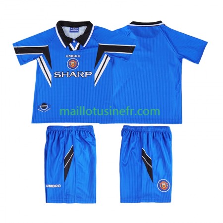 Maillot de Foot Manchester United Troisième Retro 1996 1998 - Enfant Maillot de Foot Manchester United Troisième Retro 1996 1998 - Enfant
